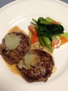 筍入り和風ハンバーグ-レシピのメイン写真