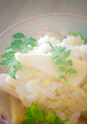 もちきび入りあっさり筍ごはん-レシピのメイン写真