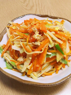 男性喜ぶにんじんしりしり-レシピのメイン写真