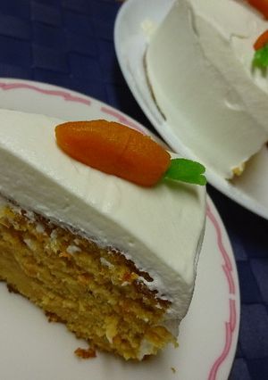 ココナッツオイル使用☆にんじんケーキ-レシピのメイン写真