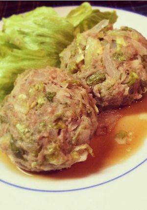 春キャベツと新玉葱のじゅ〜しーバーグ。-レシピのメイン写真
