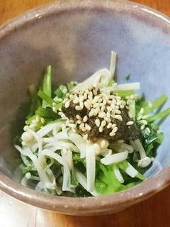 えのきと三つ葉の小鉢-レシピのメイン写真