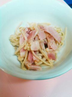 えのき茸のベーコンバター炒め★簡単過ぎ-レシピのメイン写真