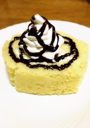 はんぺんで！もっちりロールケーキ-レシピのメイン写真