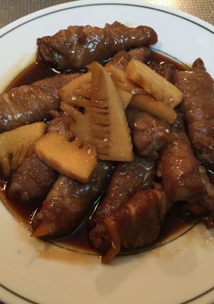 たけのこの肉巻き-レシピのメイン写真
