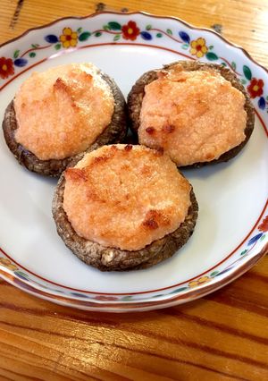 超簡単!しいたけの明太マヨ焼き☆-レシピのメイン写真
