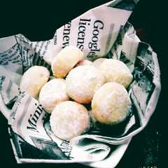รูปของ 大量生産 スノーボールクッキー♥