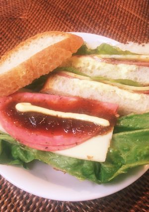 簡単・時短◎絶品☆カフェ風サンドイッチ-レシピのメイン写真
