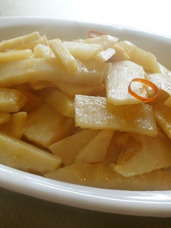 メンマ風♪たけのこピリ辛炒め煮-レシピのメイン写真