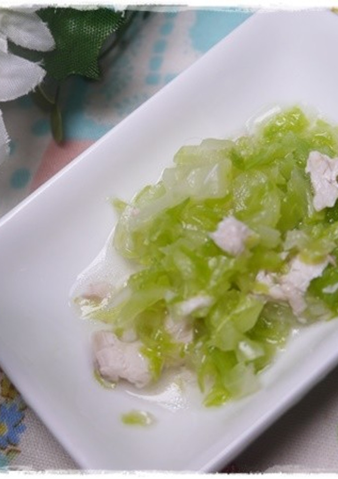 離乳食後期　ぶりとキャベツのだし煮-レシピのメイン写真