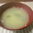 基本!乾燥わかめの味噌汁