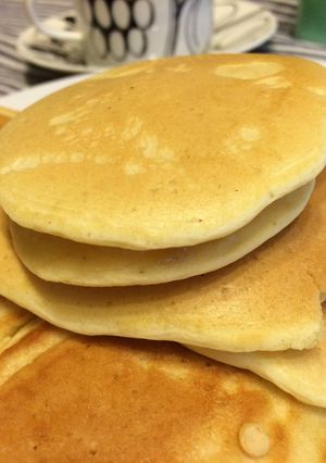 日々栗レシピ。栗パウダーでホットケーキ-レシピのメイン写真