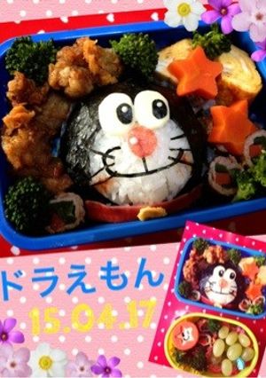 ドラえもん♡キャラ弁-レシピのメイン写真