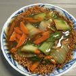 チキンラーメンであんかけ麺