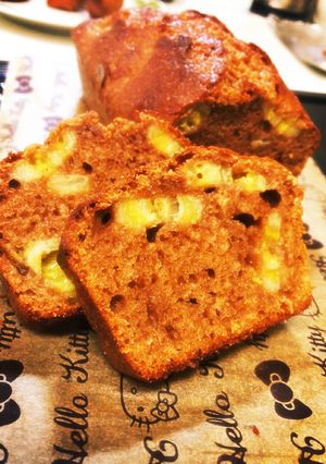 しっとりふわふわ、紅茶バナナケーキ♡-レシピのメイン写真