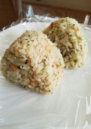 簡単絶品！青のり香るなんちゃっ天むす☆-レシピのメイン写真
