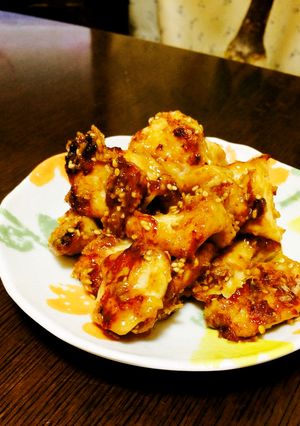 鶏胸肉のマヨ・お好み焼きソース炒め-レシピのメイン写真