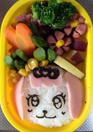 キャラ弁《プリキュア》パフ-レシピのメイン写真