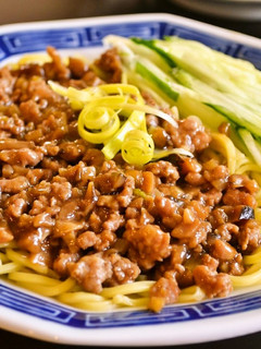 パスタでお手軽　簡単ジャージャー麺-レシピのメイン写真