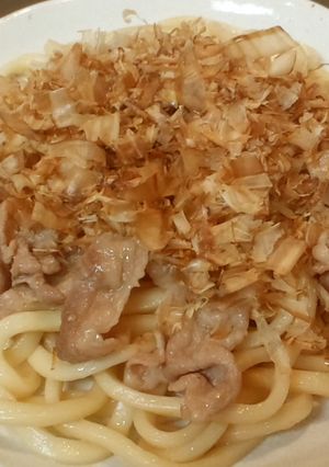 超時短　肉焼きうどん-レシピのメイン写真