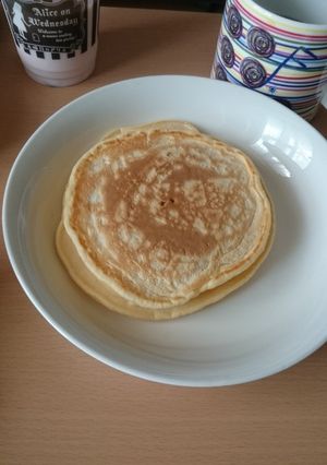 簡単パンケーキ-レシピのメイン写真
