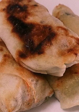 ガッツリ☆焼き春巻き-レシピのメイン写真