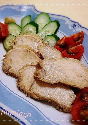 本格的なタレにつけた鶏のチャーシュー-レシピのメイン写真