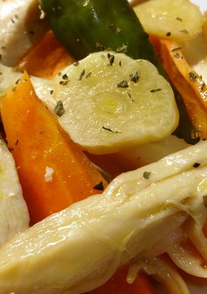 鶏肉の彩りにんにく炒め✾-レシピのメイン写真