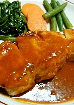 簡単！洋食屋さんのポークソテー-レシピのメイン写真