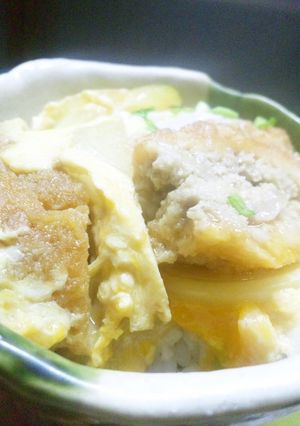 メンチカツ丼-レシピのメイン写真