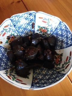 こんにゃくの甘辛煮-レシピのメイン写真