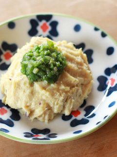 【離乳食初期】さつまいもと魚の白和え-レシピのメイン写真