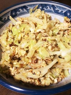 キャベツの卵とじ-レシピのメイン写真
