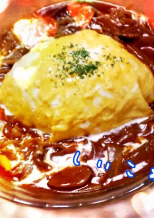 市販ルーに付け足し!簡単ハヤシライス♡-レシピのメイン写真
