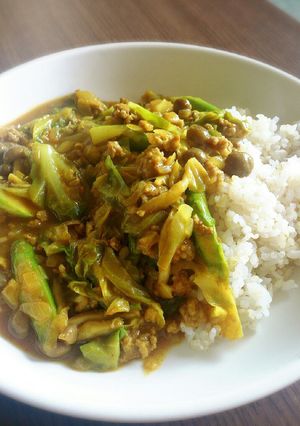 ぱぱっと 春野菜カレー-レシピのメイン写真