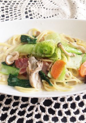 野菜も食べられる！クリームパスタ★-レシピのメイン写真