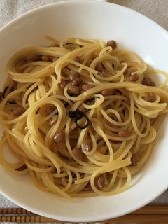 酢納豆パスタ-レシピのメイン写真