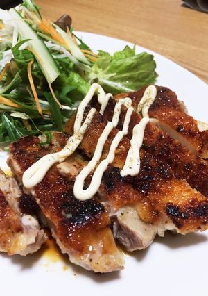 皮パリッパリチキンˏ₍•ɞ•₎ˎ-レシピのメイン写真