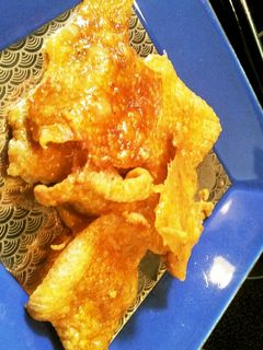 ハロウィン ほったらかしで鶏皮せんべい-レシピのメイン写真