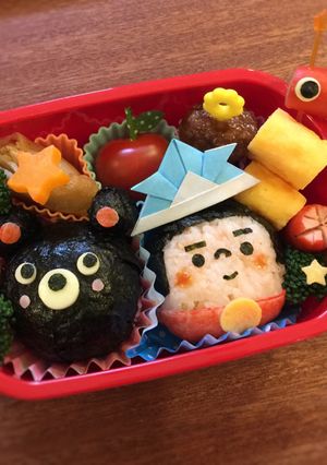 キャラ弁☆子供の日☆金太郎弁当-レシピのメイン写真