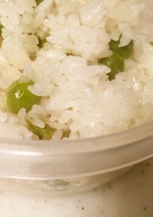 旬の時期に♪豆ごはん-レシピのメイン写真