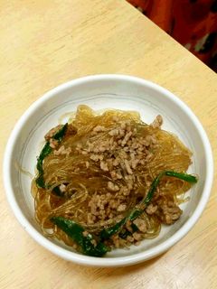 春雨とひき肉の中華炒め-レシピのメイン写真