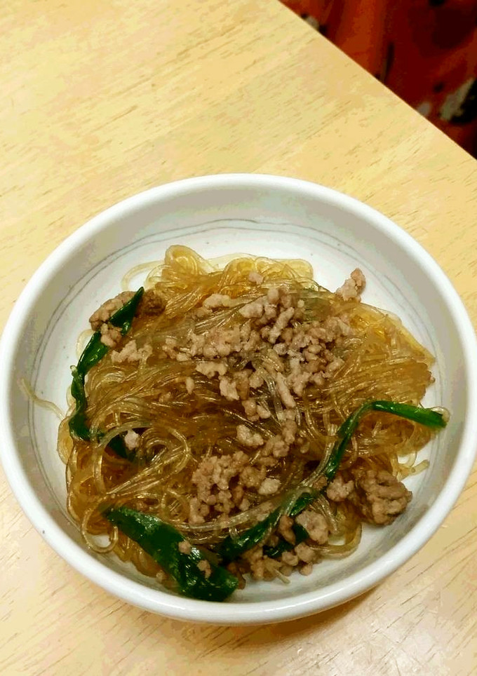 春雨とひき肉の中華炒め-レシピのメイン写真