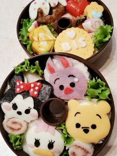ツムツム キャラ弁-レシピのメイン写真