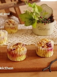 スフレクランブルケーキ-レシピのメイン写真