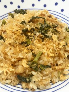 野沢菜ピラフ♪-レシピのメイン写真