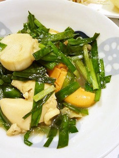 帆立とニラのバター醤油♪-レシピのメイン写真