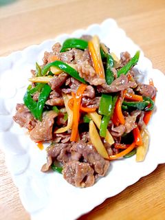 旬のタケノコを使った☆簡単☆青椒肉絲-レシピのメイン写真