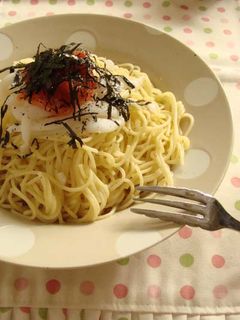 たらことイカのスパゲティー-レシピのメイン写真