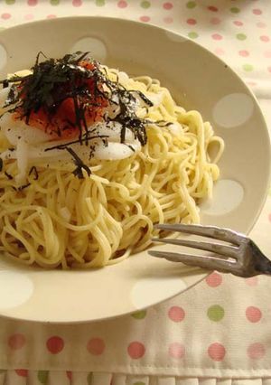 たらことイカのスパゲティー-レシピのメイン写真